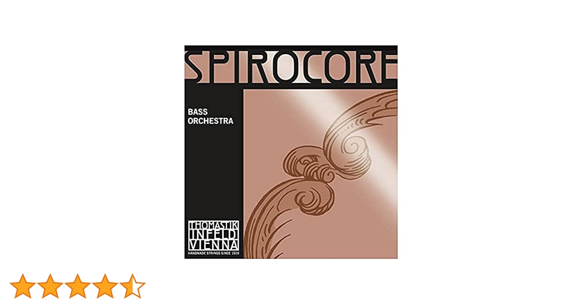 スピロコア コントラバス用弦 ライト４弦セット Amazon | SPIROCORE スピロコア コントラバス弦セット 3/4サイズ